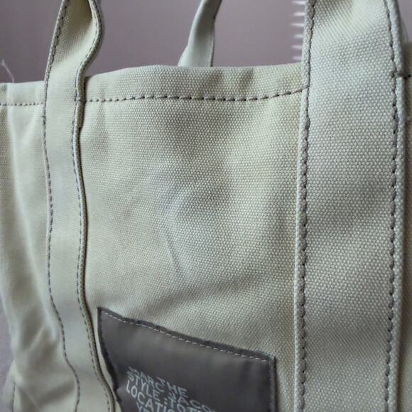 Marc Jacobs Tote Bag Unboxing - YouTube Marc Jacobs The Tote Bag Small Beige Canvas Mini Tote Crossbody Bag